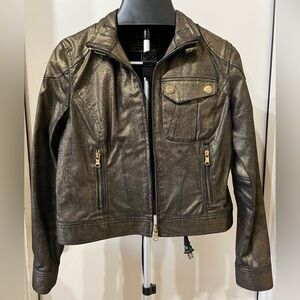 Metallic Gold Women's Jacket
